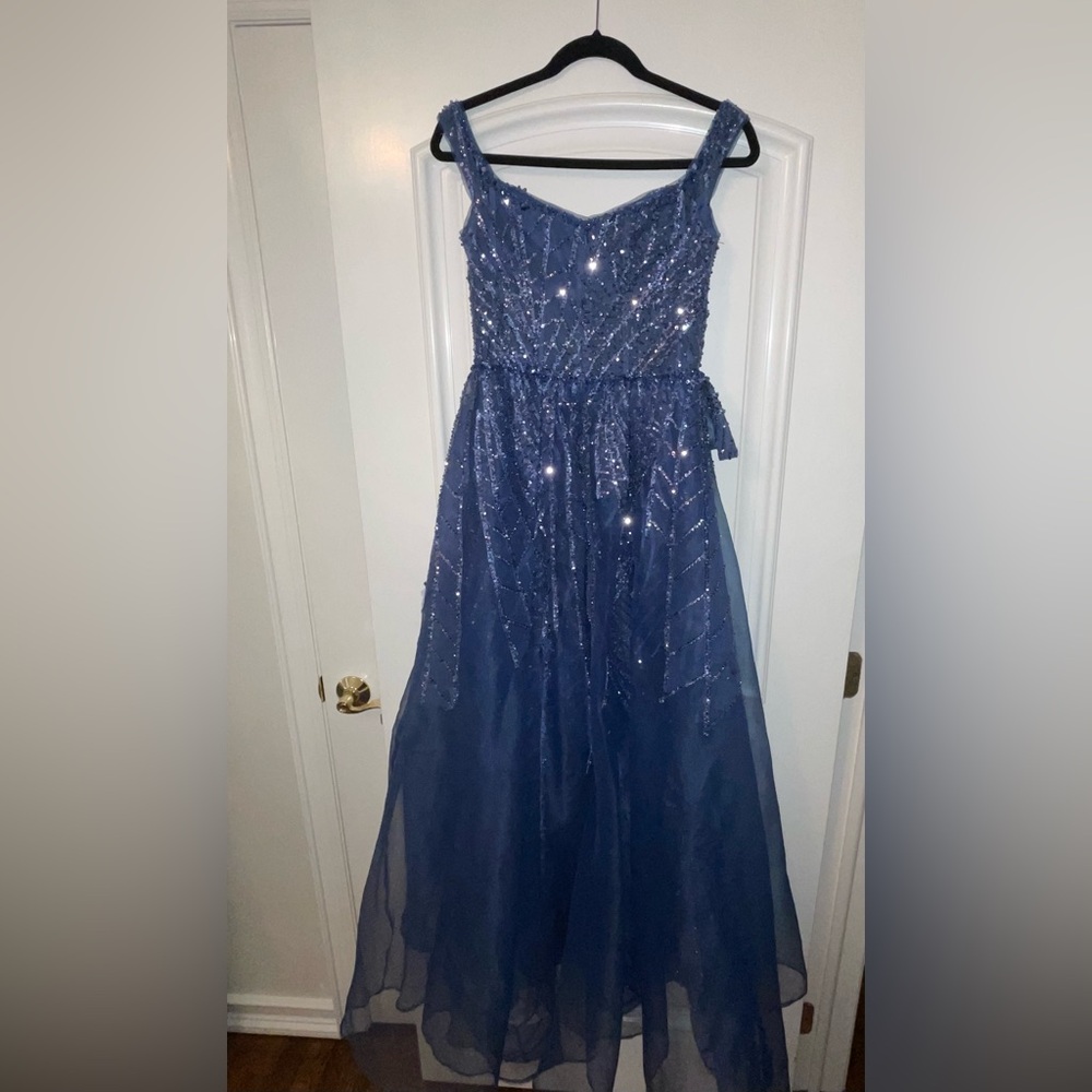Elegant Blue Dress